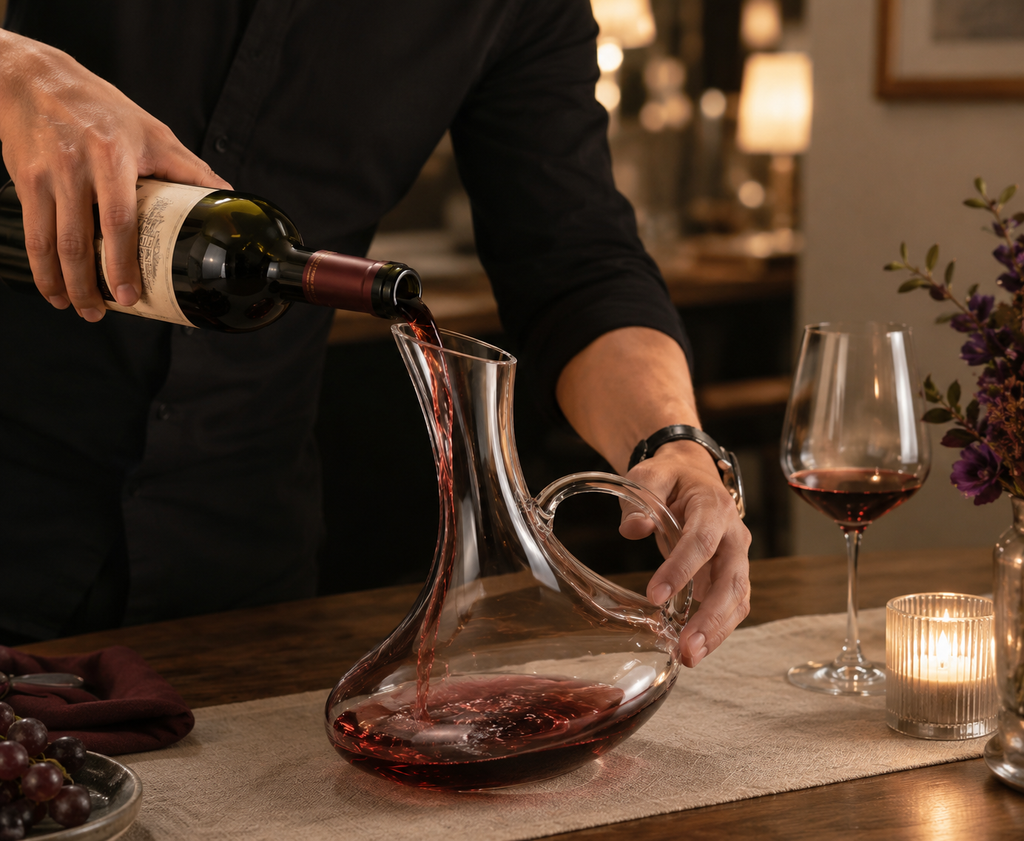Decantador de vinos