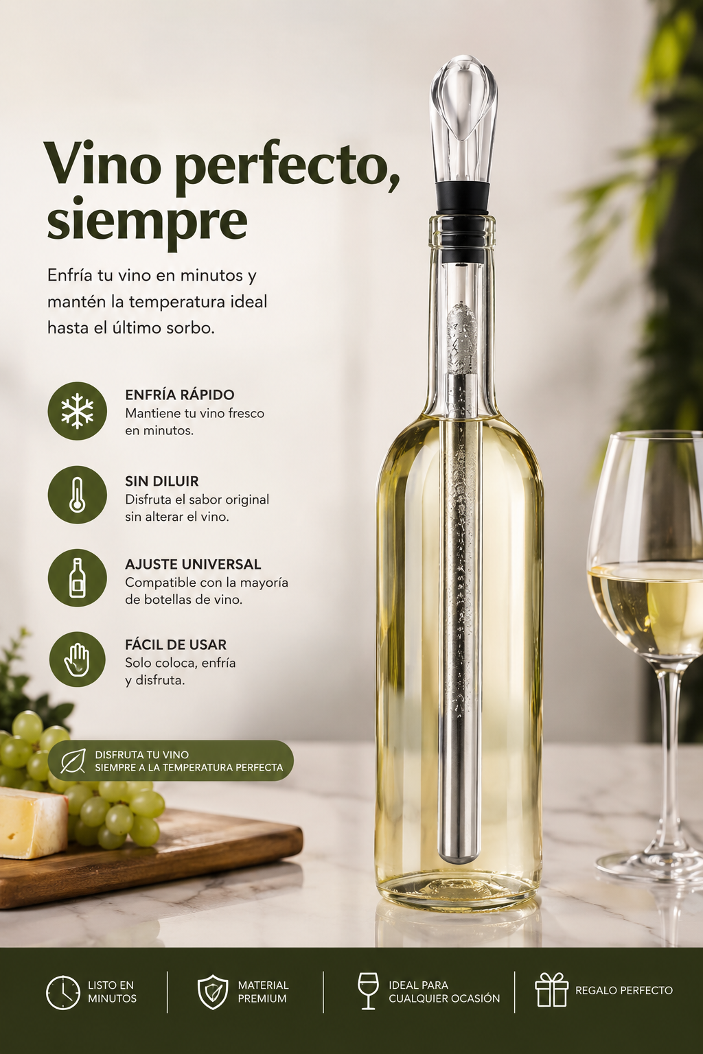 Enfriador de vinos